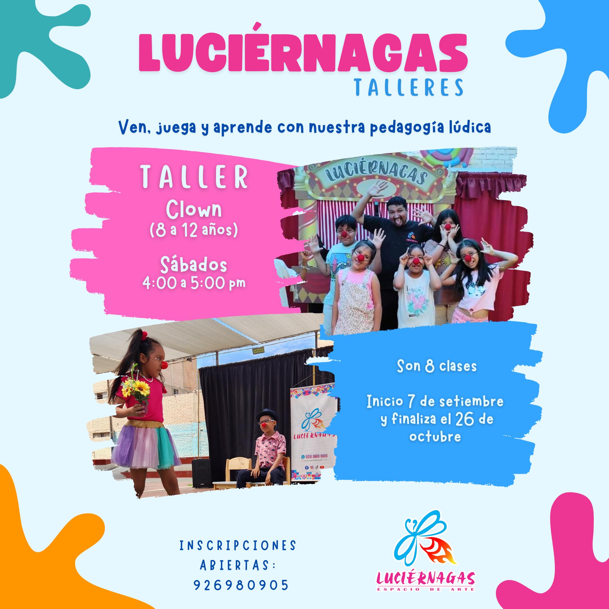 TALLER DE CLOWN 2024 SAN JUAN DE LURIGANCHO