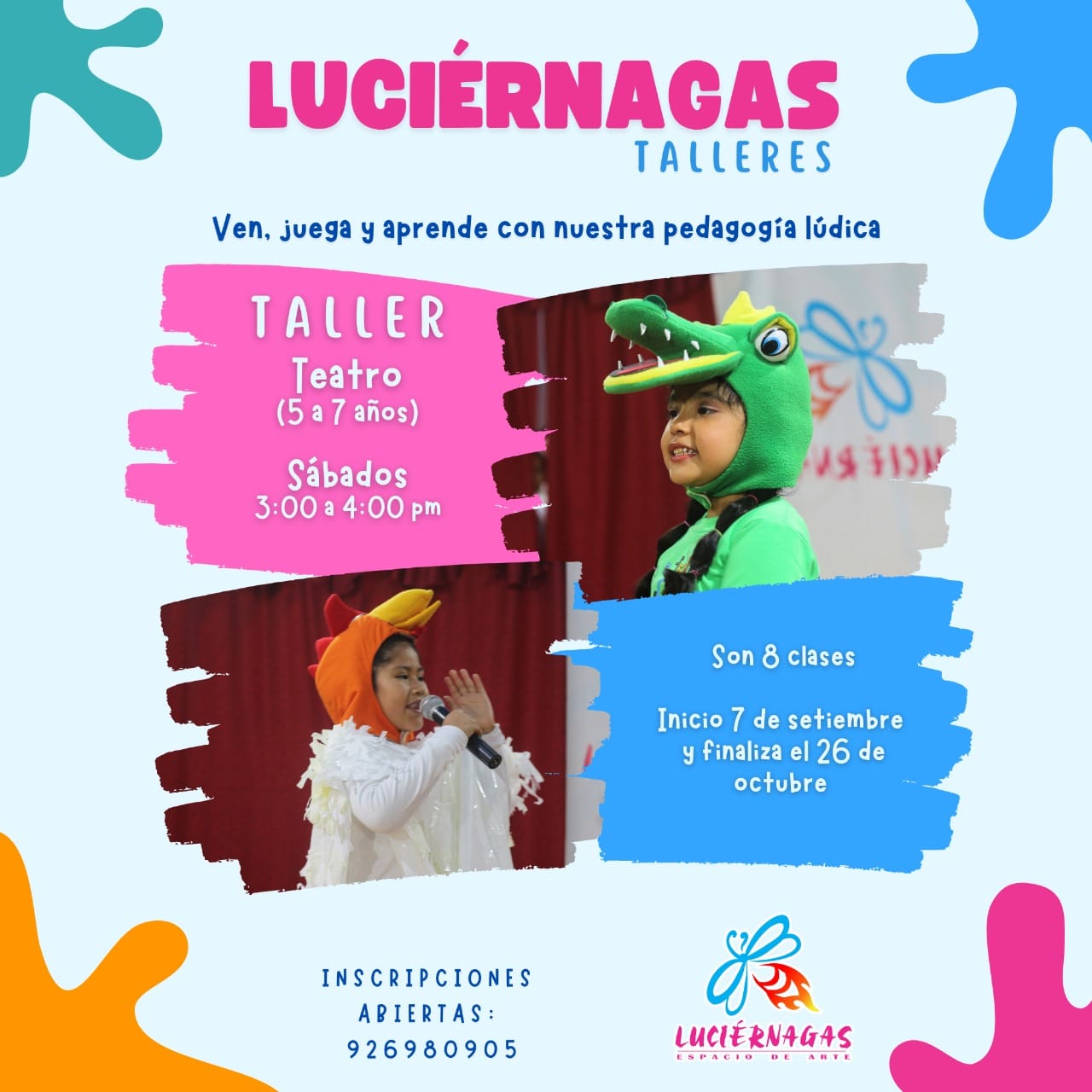 TALLER DE TEATRO / LUCIÉRNAGAS ESPACIO DE ARTE