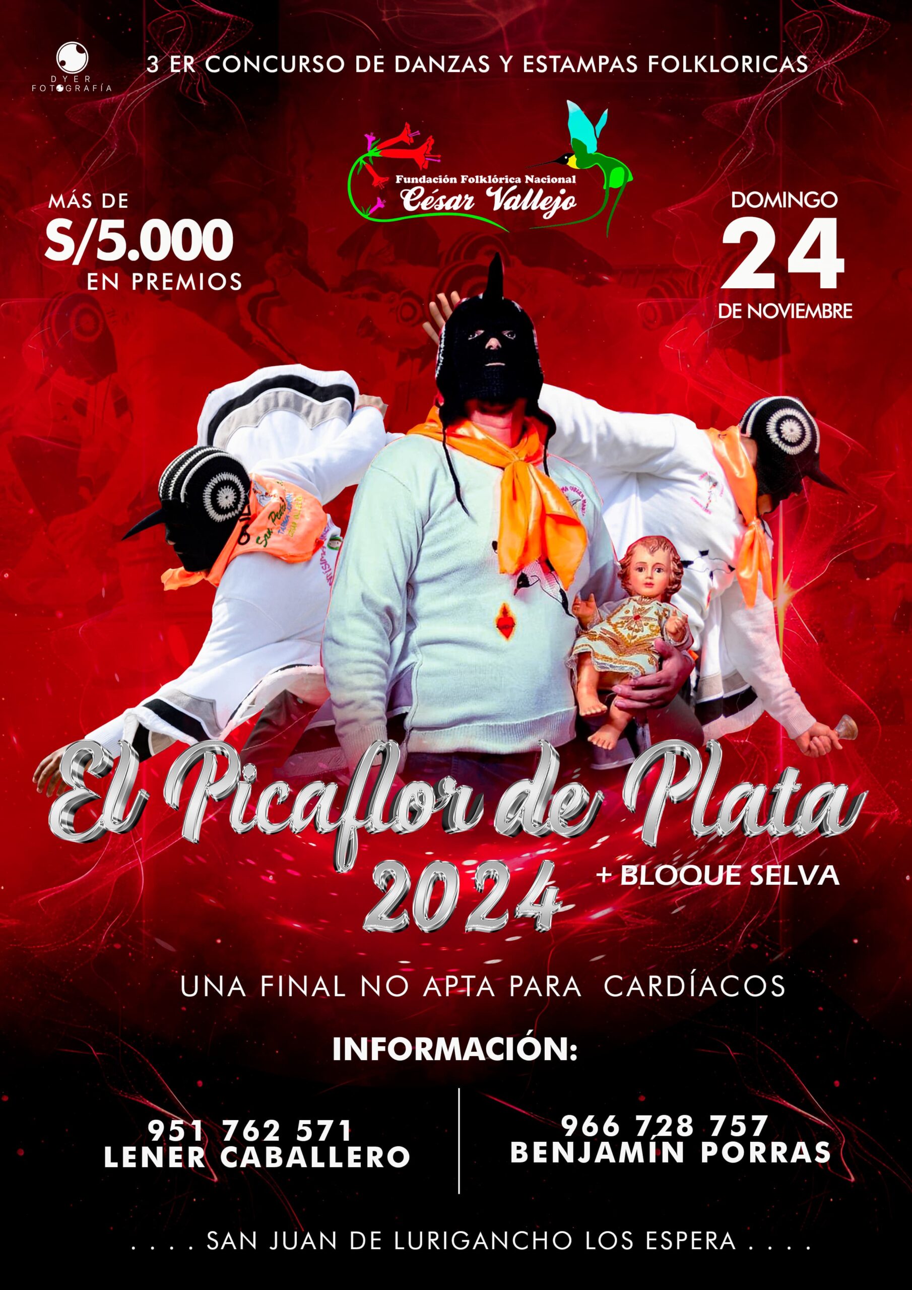 EL PICAFLOR DE PLATA 2024