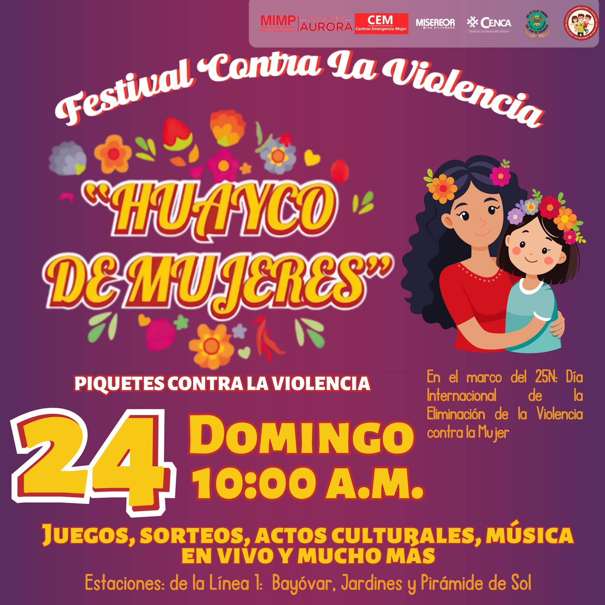 FESTIVAL HUAYCO DE MUJERES