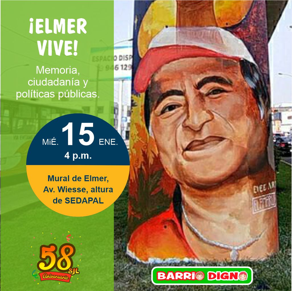 ¡ELMER VIVE!  Jornada de Memoria, Ciudadanía y Políticas Públicas