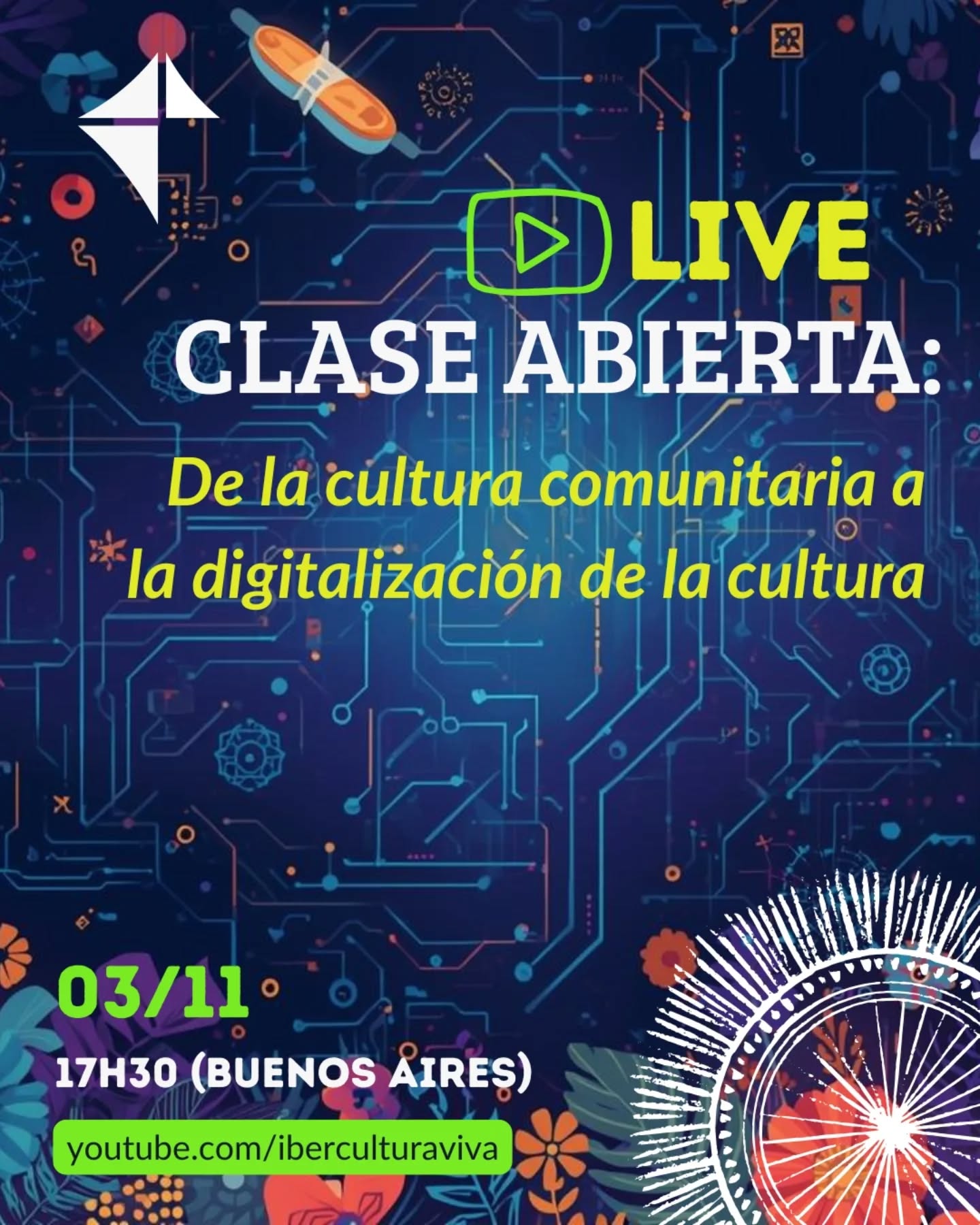 CURSO: Cultura digital e inteligencia artificial desde una mirada comunitaria - Ibercultura Viva